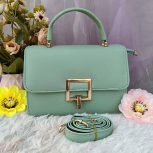 China Imported Leather Bag - হালকা সবুজ